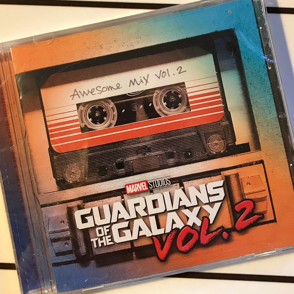 🌟 Awesome Mix Vol.2 Soundtrack CD